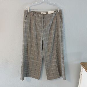 Cato Contemporary Ankle Pant Glen Plaid Size 14 NWT